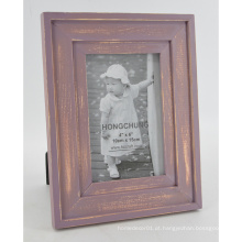 Antique Red Photo Frame para Desktop com cabide